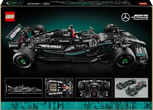 LEGO Technic Mercedes-AMG F1 W14 E Performance Set für Erwachsene, Maßstabsgetreuer Rennwagen Modellbausatz, Sammlerstücke für Zuhause oder Büro, Formel 1 Geschenke für Männer, Frauen 42171