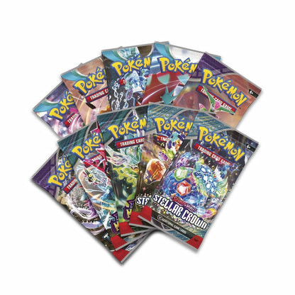 Pokémon TCG: Charizard ex Super-Premium-Kollektion (3 Folien-Promo-Karten, 1 Karten-Display-Figur und 10 Booster-Packs)