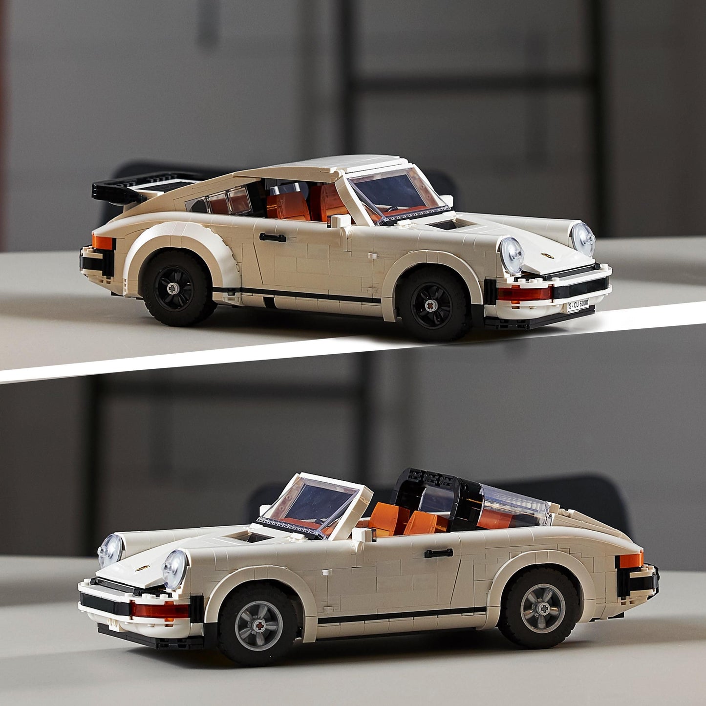 LEGO Icons Porsche 911 Modellauto für Erwachsene, Rennauto Modellbausatz zum Sammeln 10295