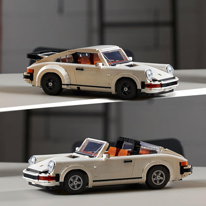 LEGO Icons Porsche 911 Modellauto für Erwachsene, Rennauto Modellbausatz zum Sammeln 10295