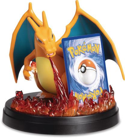 Pokémon-Sammelkartenspiel: Super-Premium-Kollektion Glurak-ex (3 holografische Promokarten, 1 Kartendisplay-Figur & 10 Boosterpacks)