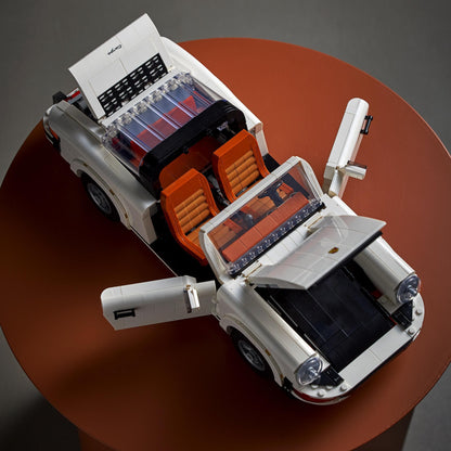 LEGO Icons Porsche 911 Modellauto für Erwachsene, Rennauto Modellbausatz zum Sammeln 10295